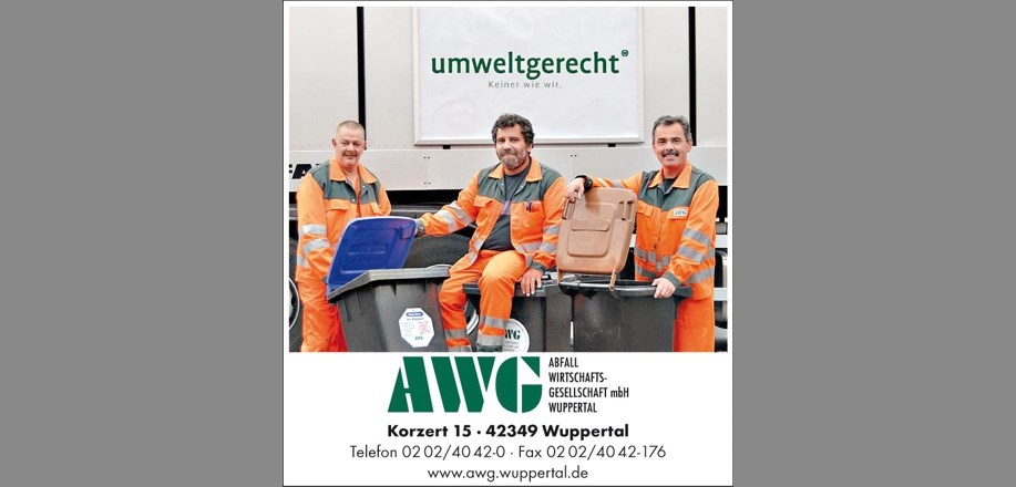 AWG Abfallwirtschaftsgesellschaft mbH Wuppertal